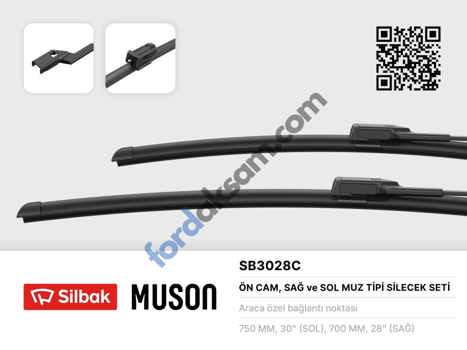 MUZ TIP SILECEK SUPURGES(750+700)TRANSIT CUSTOM 12