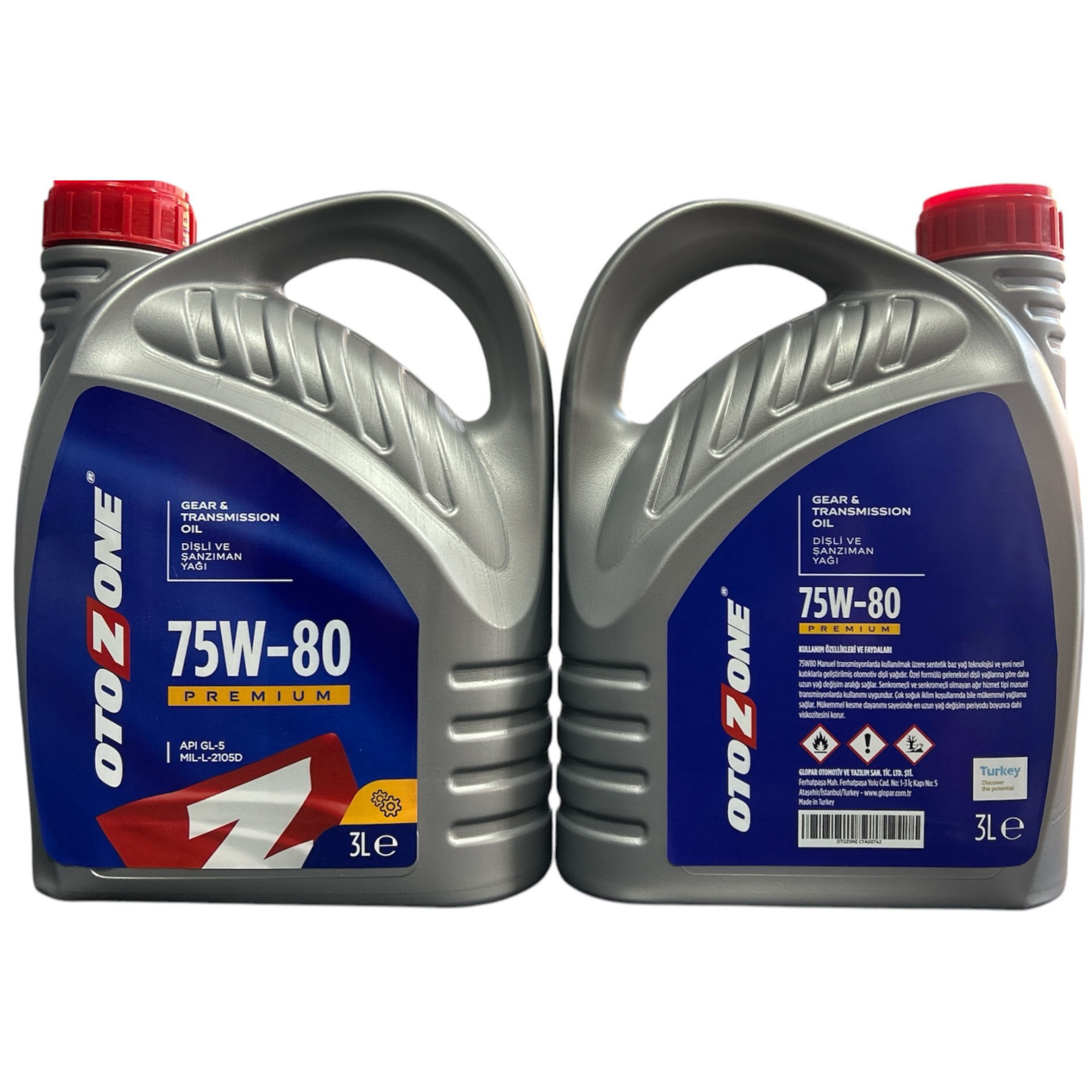 75W80 Şanzıman Yağı 3 Litre