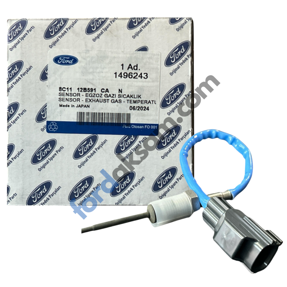 8C11 12B591 CA | EGSOZ SENSORU KOMPLE 2.4TDCI TRANSIT V347 BM 06>