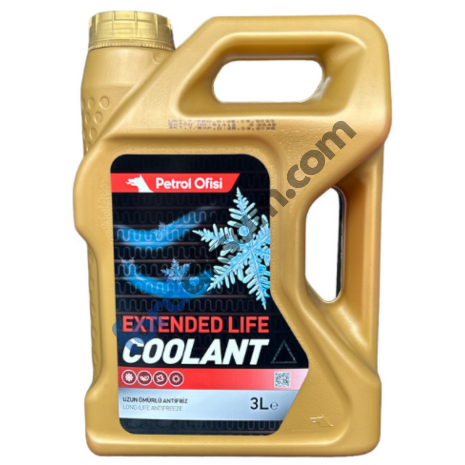Petrol Ofisi Organik Antifiriz Kırmızı 3L | PETROL OFİSİ