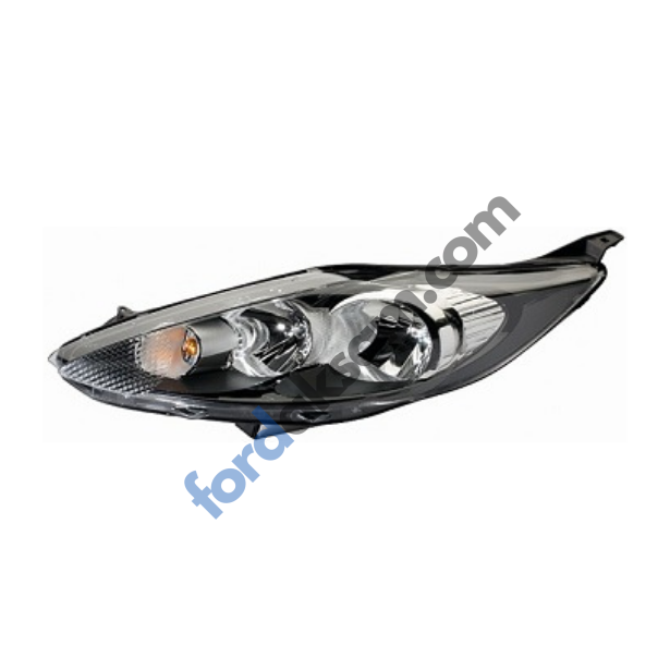 Ford Fiesta Siyah Zemin Sol Far Komple 2008-2012