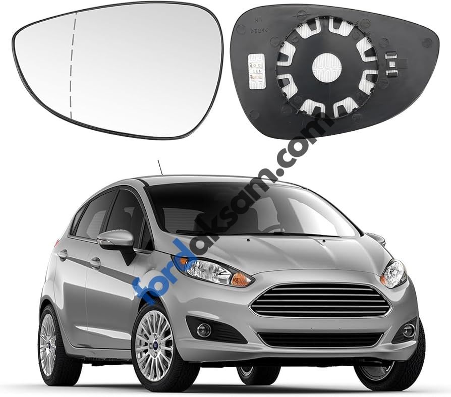 Ford Fiesta Dikiz Ayna Camı Sol 2008-2017