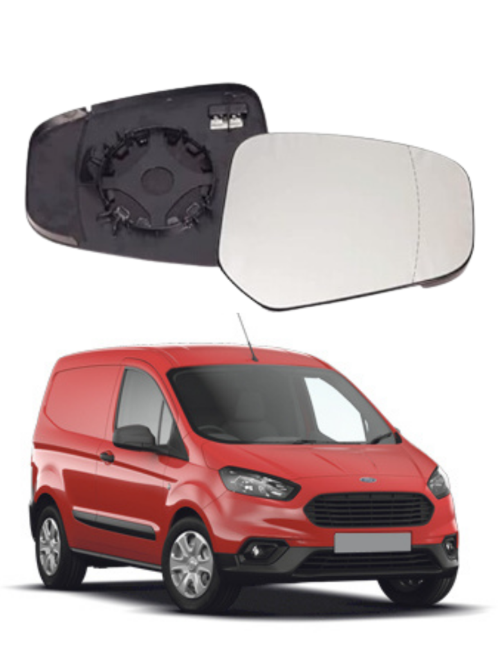 Ford Courier Dikiz Ayna Camı Sağ Elektrikli 2014-2023