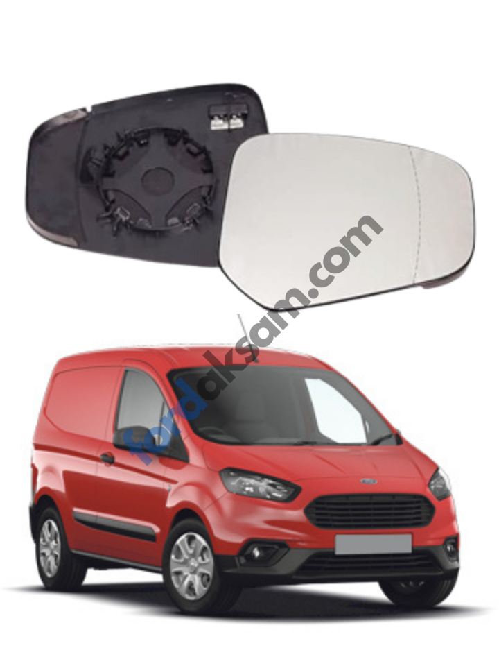 Ford Courier Dikiz Ayna Camı Sağ Elektrikli 2014-2023