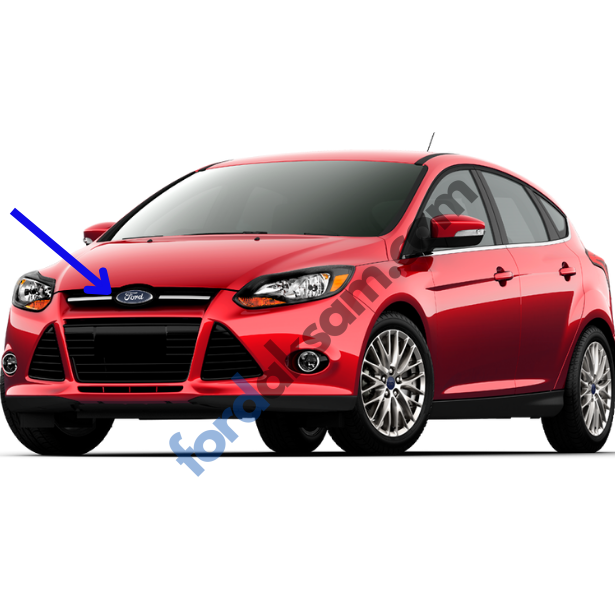 Ford Focus Ön Panjur Parlak Siyah (Kromlu) 2011-2014