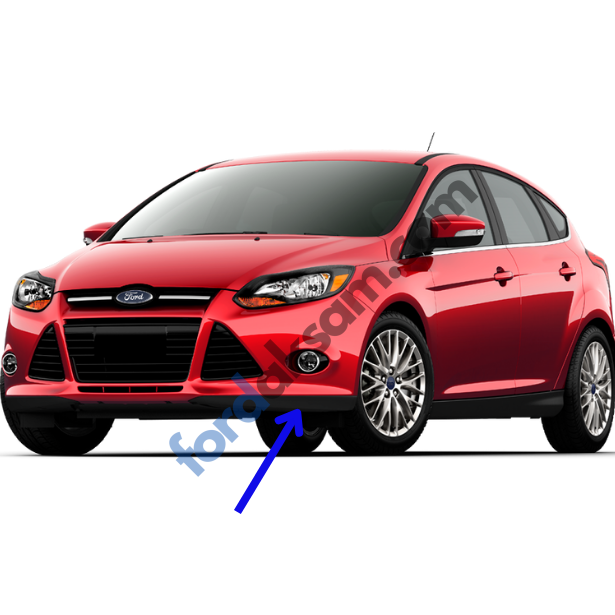 Ford Focus Ön Tampon Alt Karlık SOL 2011-2014