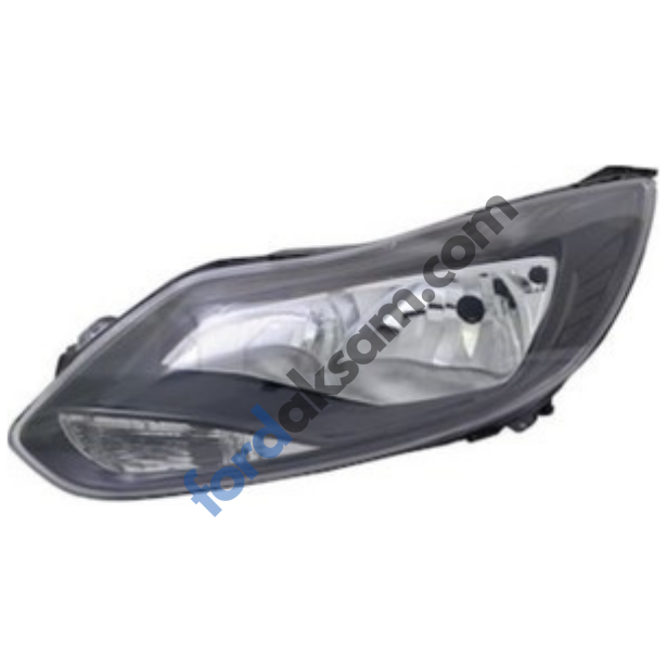 Ford Focus Ön Far Siyah Zemin SOL 2011-2014