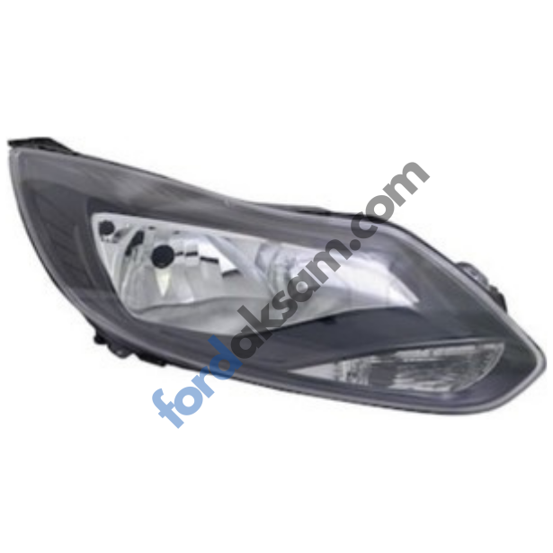 Ford Focus Ön Far Siyah Zemin SAĞ 2011-2014