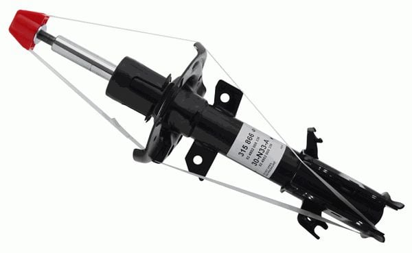 Ford Fiesta Ön Amortisör Sol 2013-2017 | SACHS