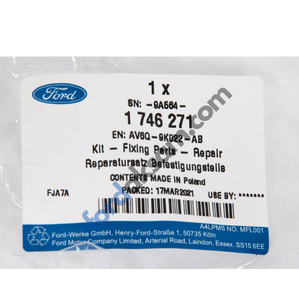 Ford Focus/Mondeo/Courier 1.6TDCİ Euro5 Enjektör Geri Dönüş Hortumu | ORİJİNAL