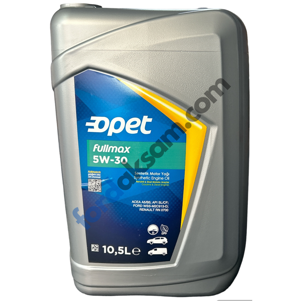 5W/30 10.5L Motor Yağı | OPET/PETROL OFİSİ